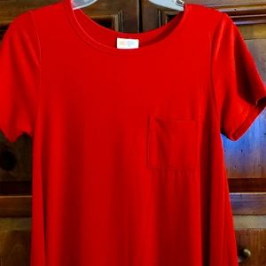 High-low red dress ❤